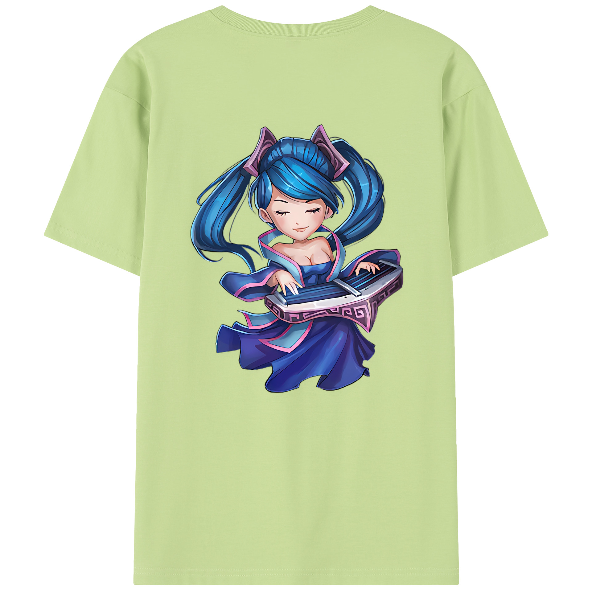 リーグ・オブ・レジェンド League of Legends LOL 綿100％半袖Tシャツ（背面プリント）